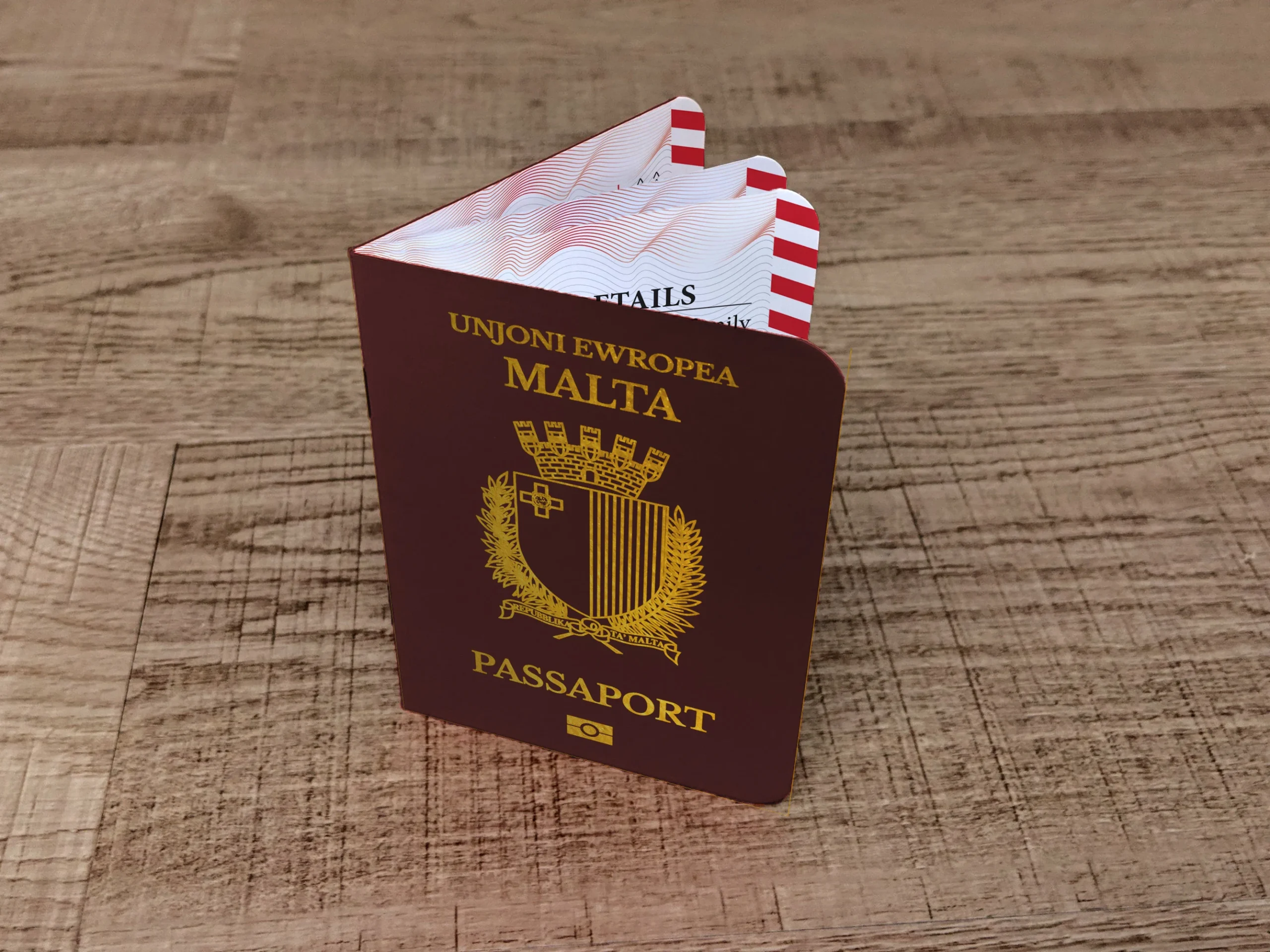 hộ chiếu malta có thuộc tính của khối thịnh vượng chung và hộ chiếu eu
