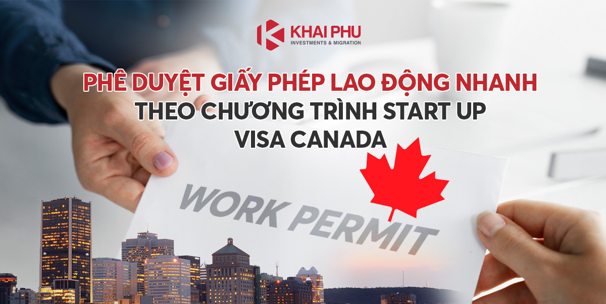 chương trình Start up visa Canada.