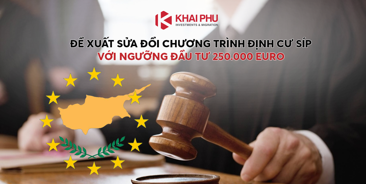 chương trình định cư Síp với ngưỡng đầu tư 250.000 euro