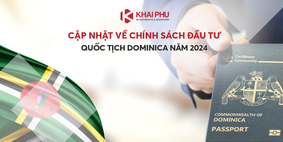 đầu tư quốc tịch Dominica năm 2024