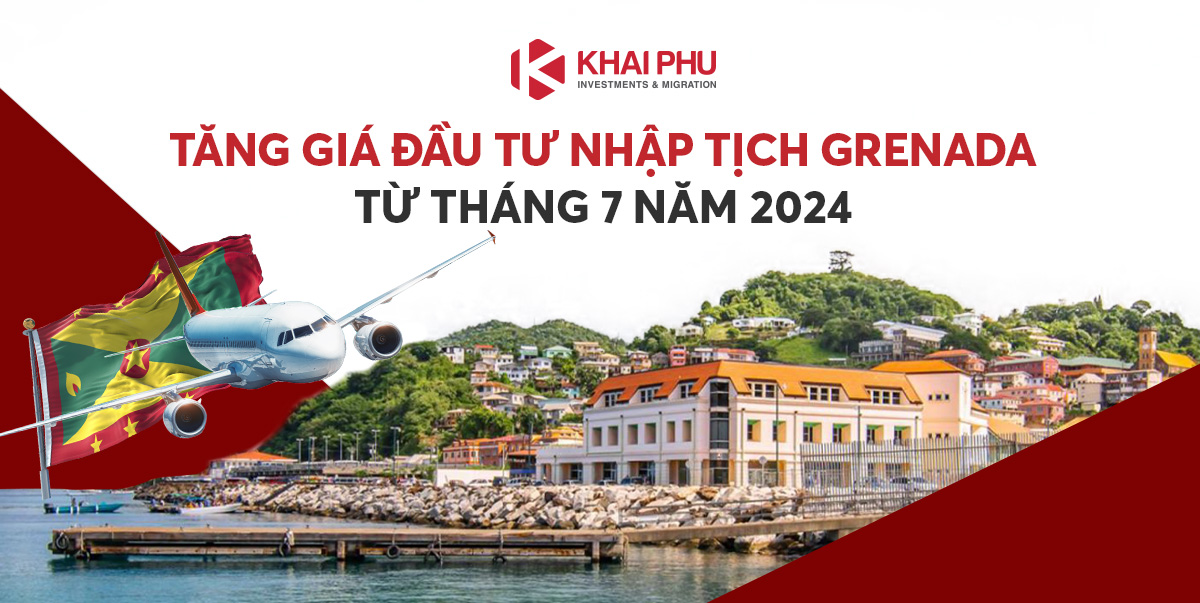 Tăng giá đầu tư nhập tịch Grenada