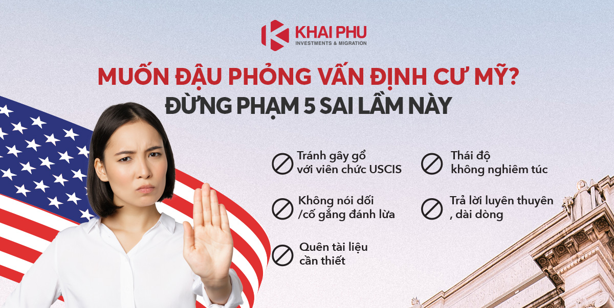 Muốn đậu phỏng vấn định cư Mỹ