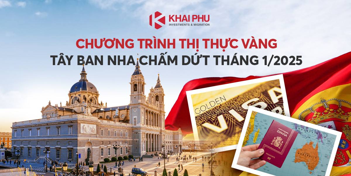 Chương Trình Thị Thực Vàng Tây Ban Nha Chấm Dứt