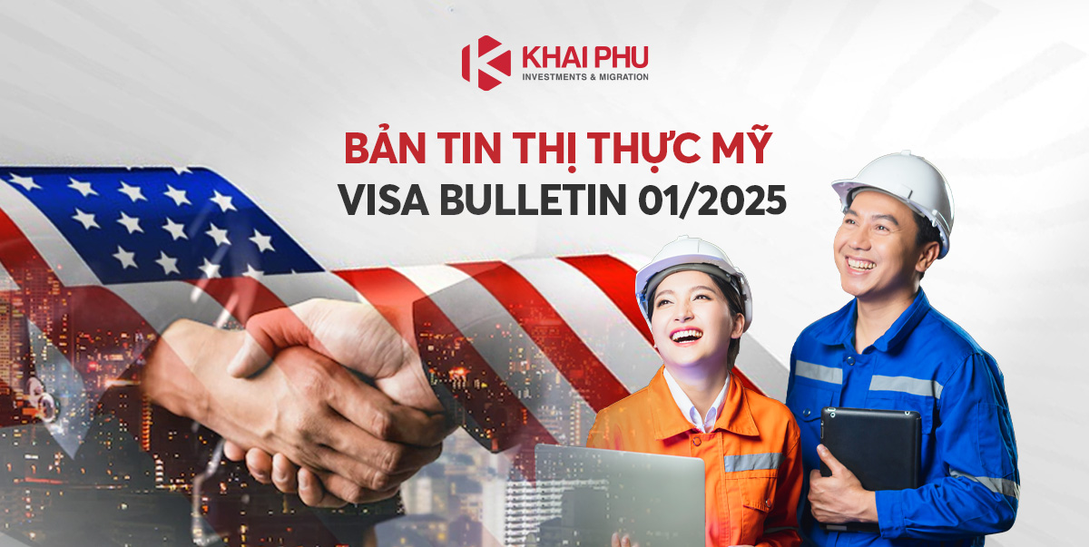 Bản Tin Thị Thực Mỹ Tháng 1 Năm 2025