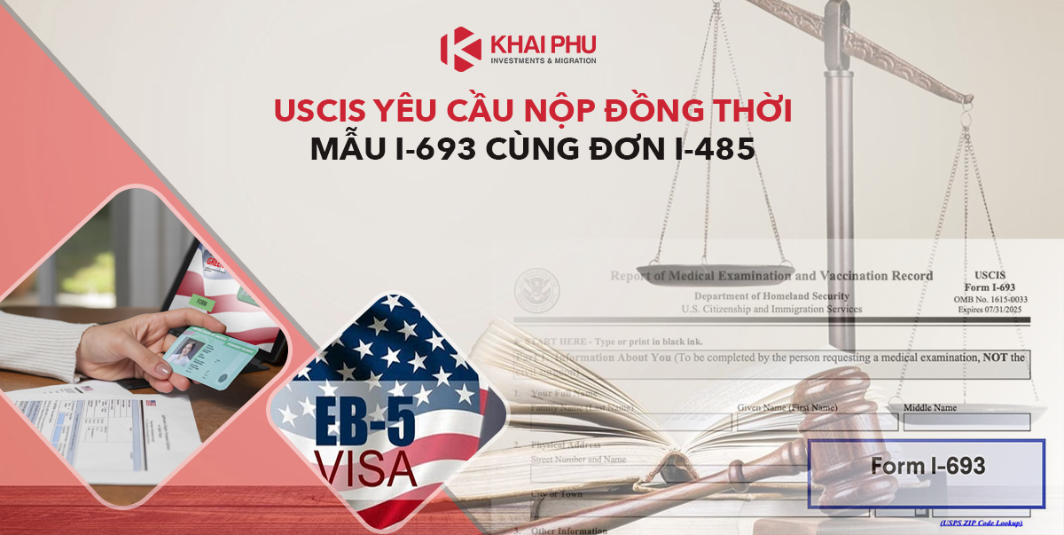 Nộp Đồng Thời Mẫu I-693