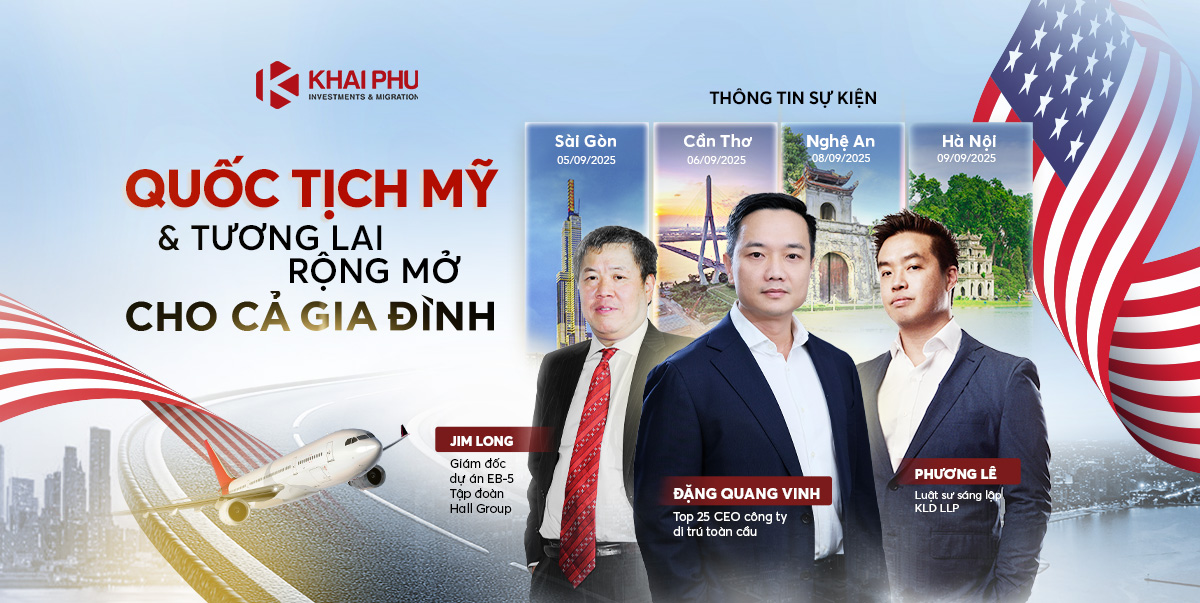 QUỐC TỊCH MỸ VÀ TƯƠNG LAI RỘNG MỞ CHO CẢ GIA ĐÌNH