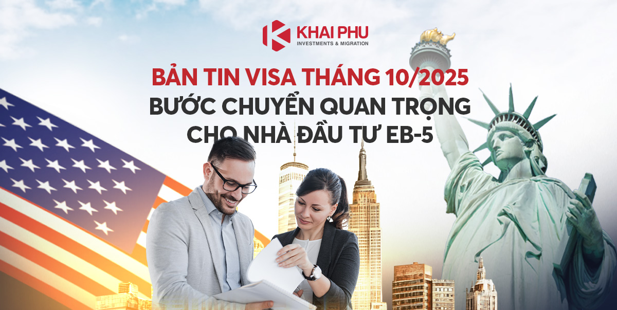 Bản tin Visa bulletin tháng 10/2025: