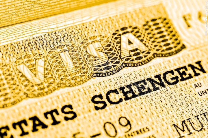Visa vàng khối Schengen