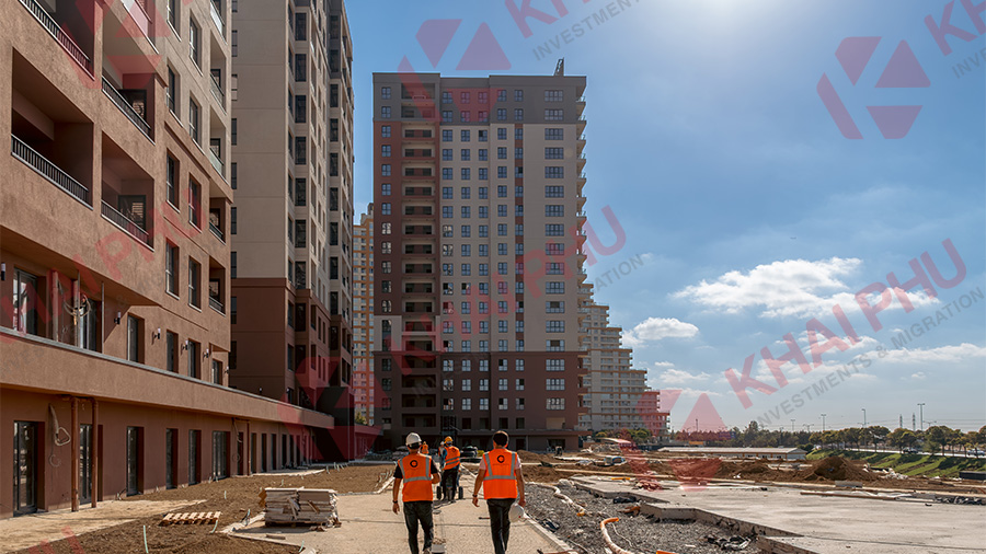 tham quan dự án căn hộ tại Instanbul