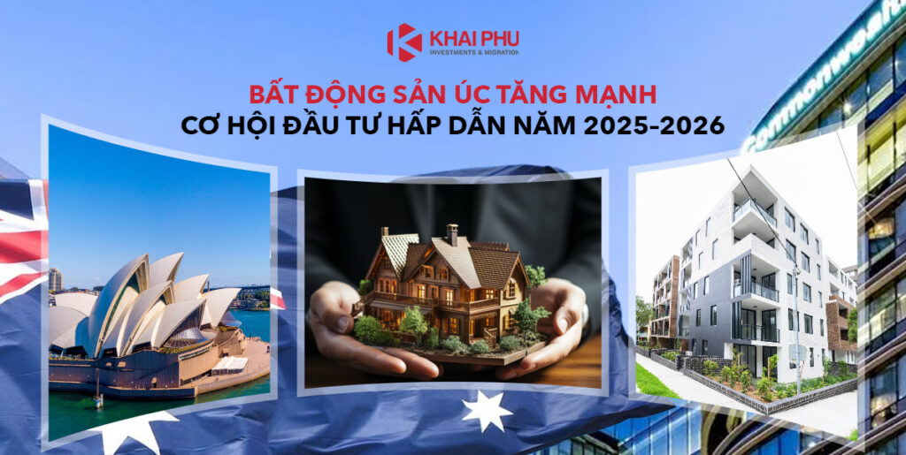 Bất động sản Úc tăng mạnh