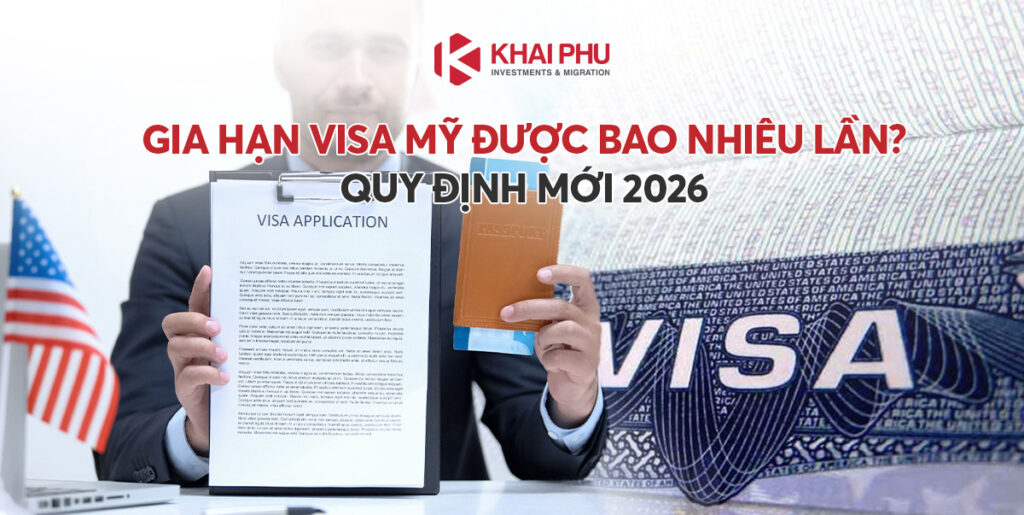 Gia hạn visa Mỹ được bao nhiêu lần?