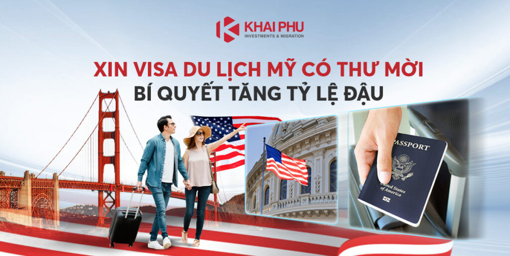 Xin visa du lịch Mỹ có thư mời
