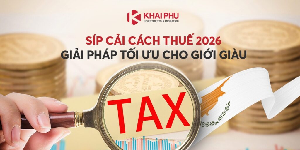 Síp cải cách thuế 2026