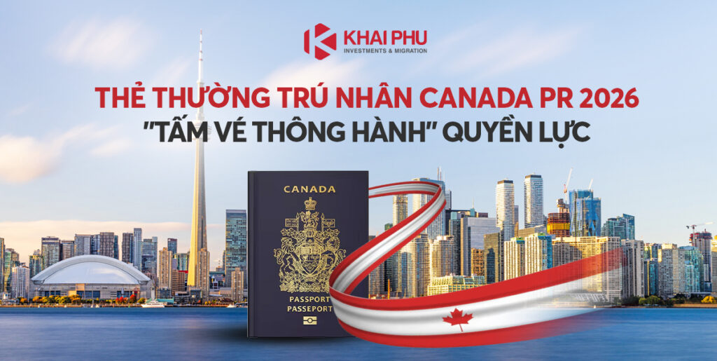 Thẻ thường trú nhân Canada PR 2026