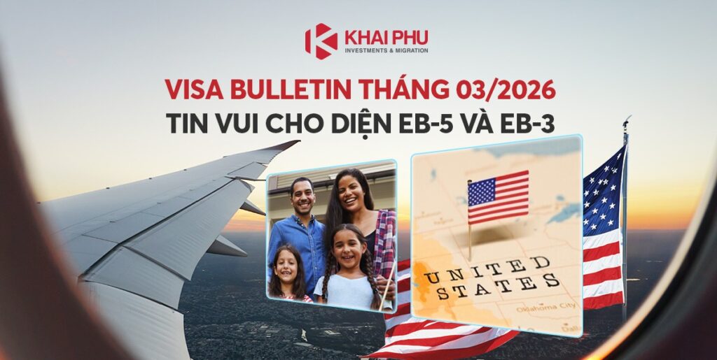 Visa bulletin tháng 03/2026