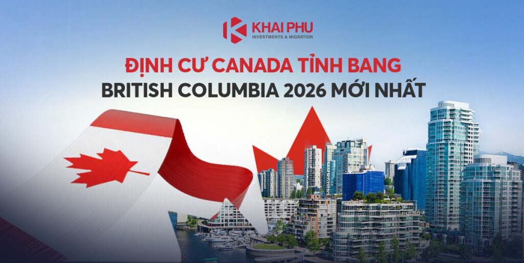 Định cư Canada tỉnh bang British Columbia
