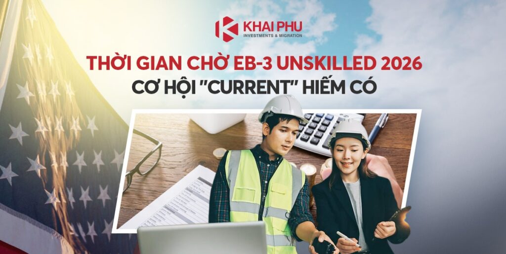 Thời gian chờ EB-3 Unskilled 2026