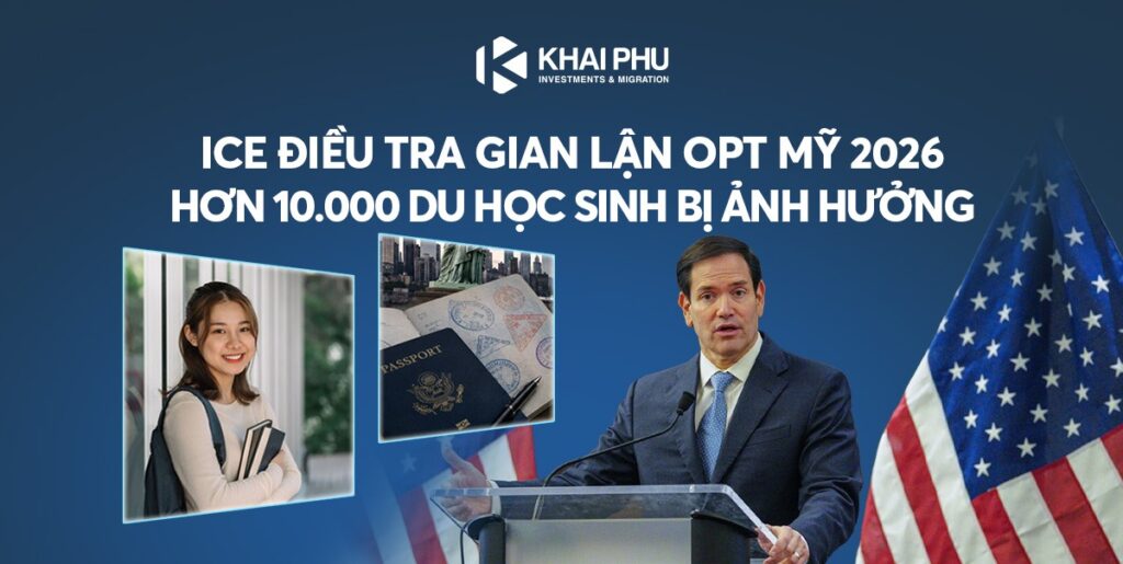 ICE điều tra gian lận OPT Mỹ 2026