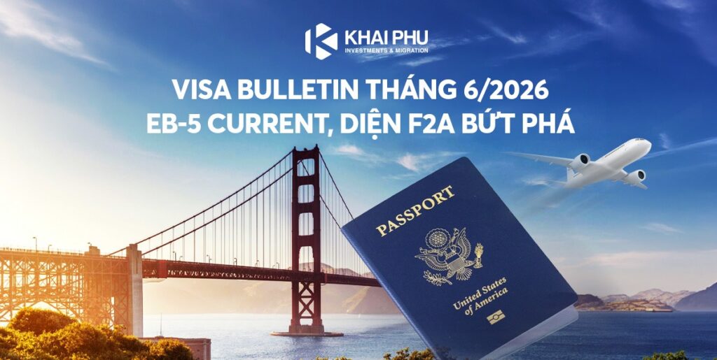 Visa Bulletin tháng 6/2026