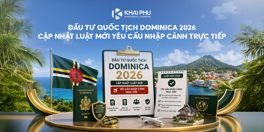 Đầu tư Quốc tịch Dominica 2026