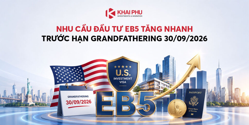 Nhu cầu đầu tư EB5 tăng nhanh