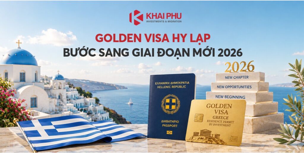 Golden Visa Hy Lạp bước sang giai đoạn mới 2026