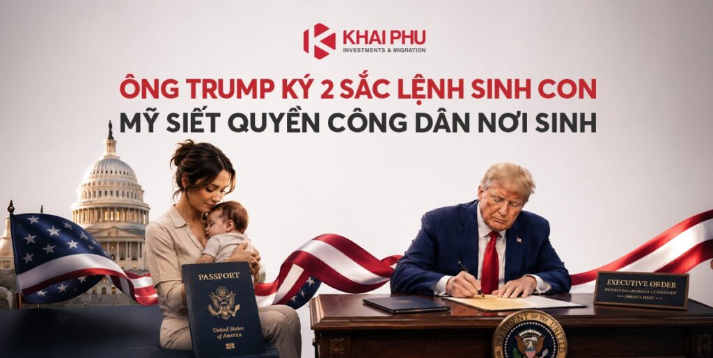 Ông Trump ký 2 sắc lệnh sinh con