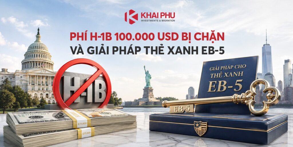 Phí H-1B 100.000 USD bị chặn
