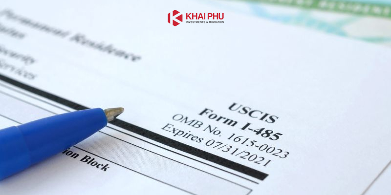 USCIS sẽ ban hành mẫu đơn I-485 mới